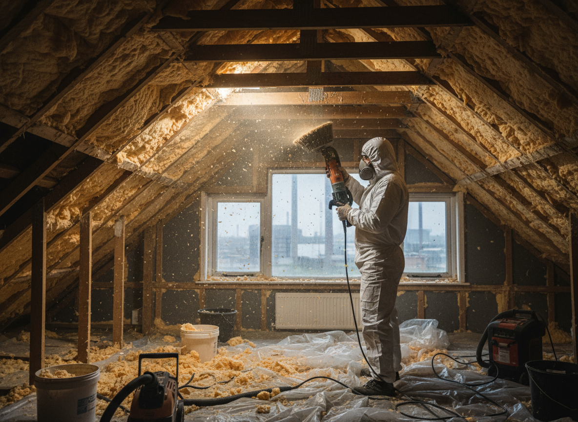 Spray Foam Removal Scunthorpe in Epworth, Lincolnshire DN9