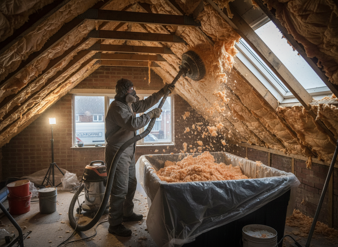 Same Day Spray Foam Removal in Scunthorpe, Lincolnshire