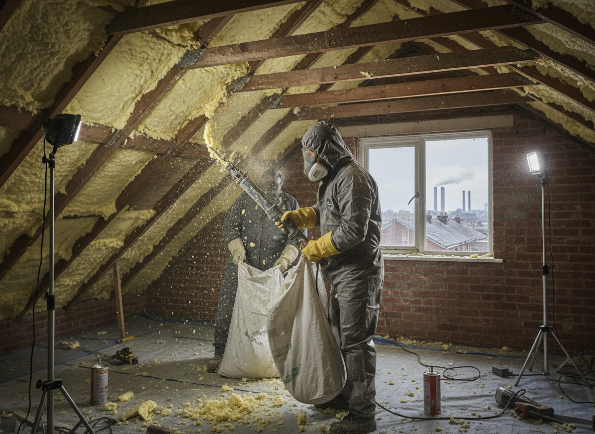 Spray Foam Removal in Epworth